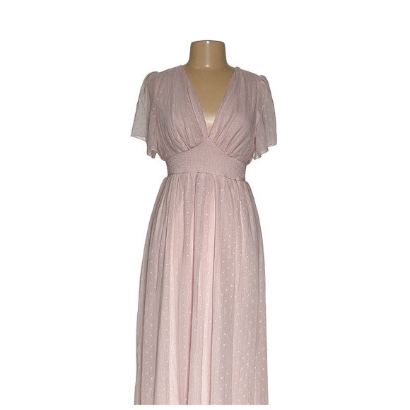 Baltic Born Dresses & Skirts - Baltic Born Pink Wrap Dress - Size L